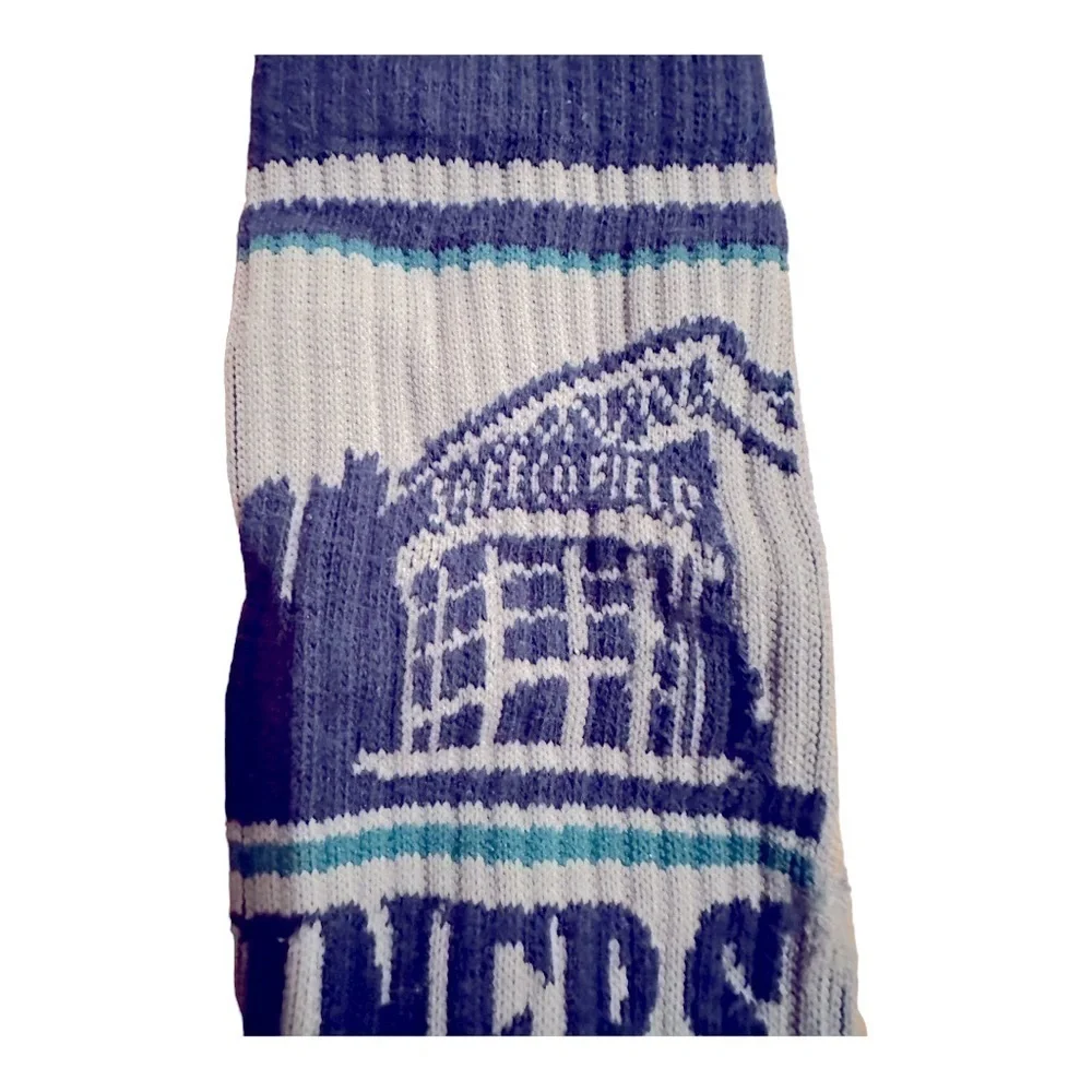 Seattle Mariners Blue Grey Socks Unisex Baseball Safeco Field Vintage